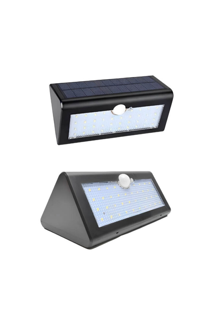 مصباح حائط بعدد 38 شمعة LED يعمل بالطاقة الشمسية مع استشعار حركة DLC-SWL03